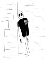 fanart male mm mr._freeman sad sfw sketch // 768x1024 // 105KB