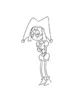 2025 fanart female january_2025 mm pomni sad sfw sketch the_amazing_digital_circus // 768x1024 // 74KB